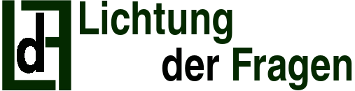 Lichtung der Fragen